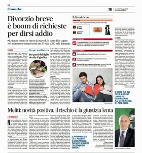 DIVORZIO BREVE - di Avv. Marco Meliti - Associazione Italiana 